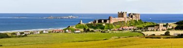 'Bamburgh And Inner Farne' by Andrew Mackie