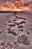 'Sunset, Bamburgh Beach' by Dave Dixon LRPS