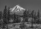 'Mount Hood From Warm Springs' by George Nasmyth