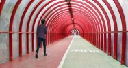 'Through The Red Tunnel' by Gerry Simpson ADPS LRPS