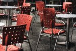 'Empty Chairs And Empty Tables' by Ian Atkinson ARPS