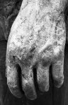 'The Statue's Hand, Newbiggin' by Richard Stent LRPS