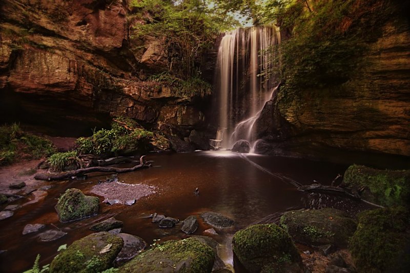 'Roughting Linn' by Dave Dixon LRPS