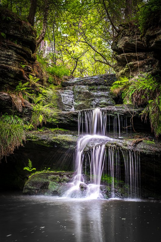 'The Other Roughting Linn' by David Burn LRPS