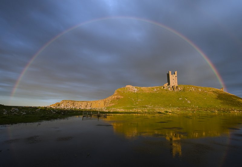 'Castle And Rainbow' by Doug Ross