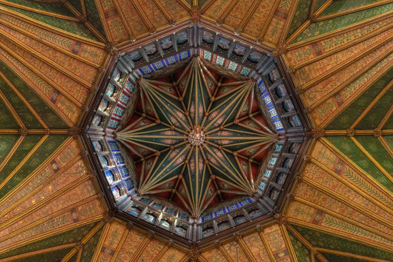 'Octagon, Ely Cathedral' by George Nasmyth