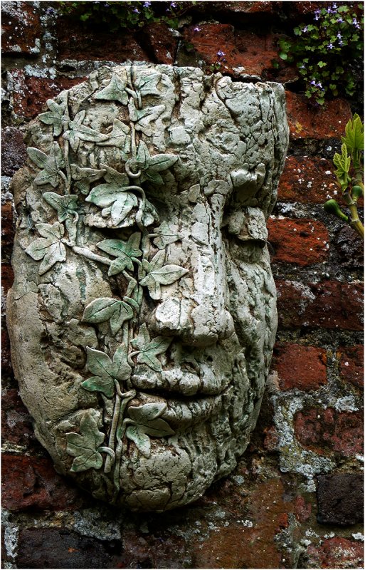 'Faces On The Wall (1)' by Karen Broom