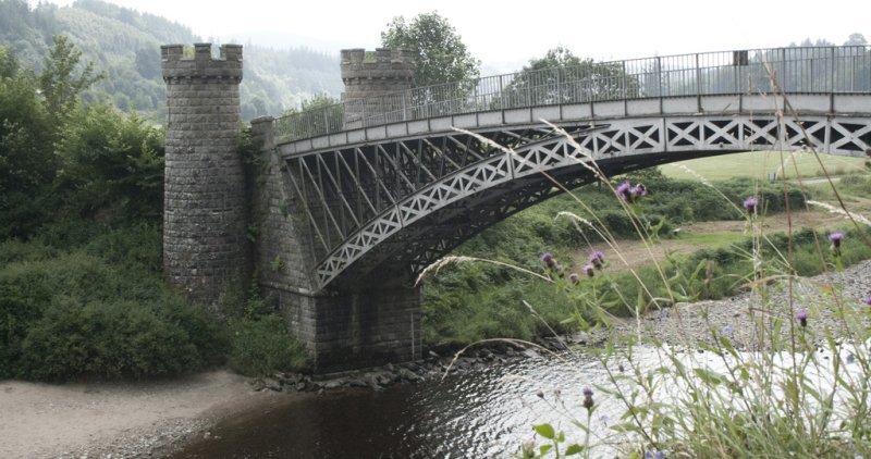 'Bridge Over The Spey' by Pat Wood LRPS